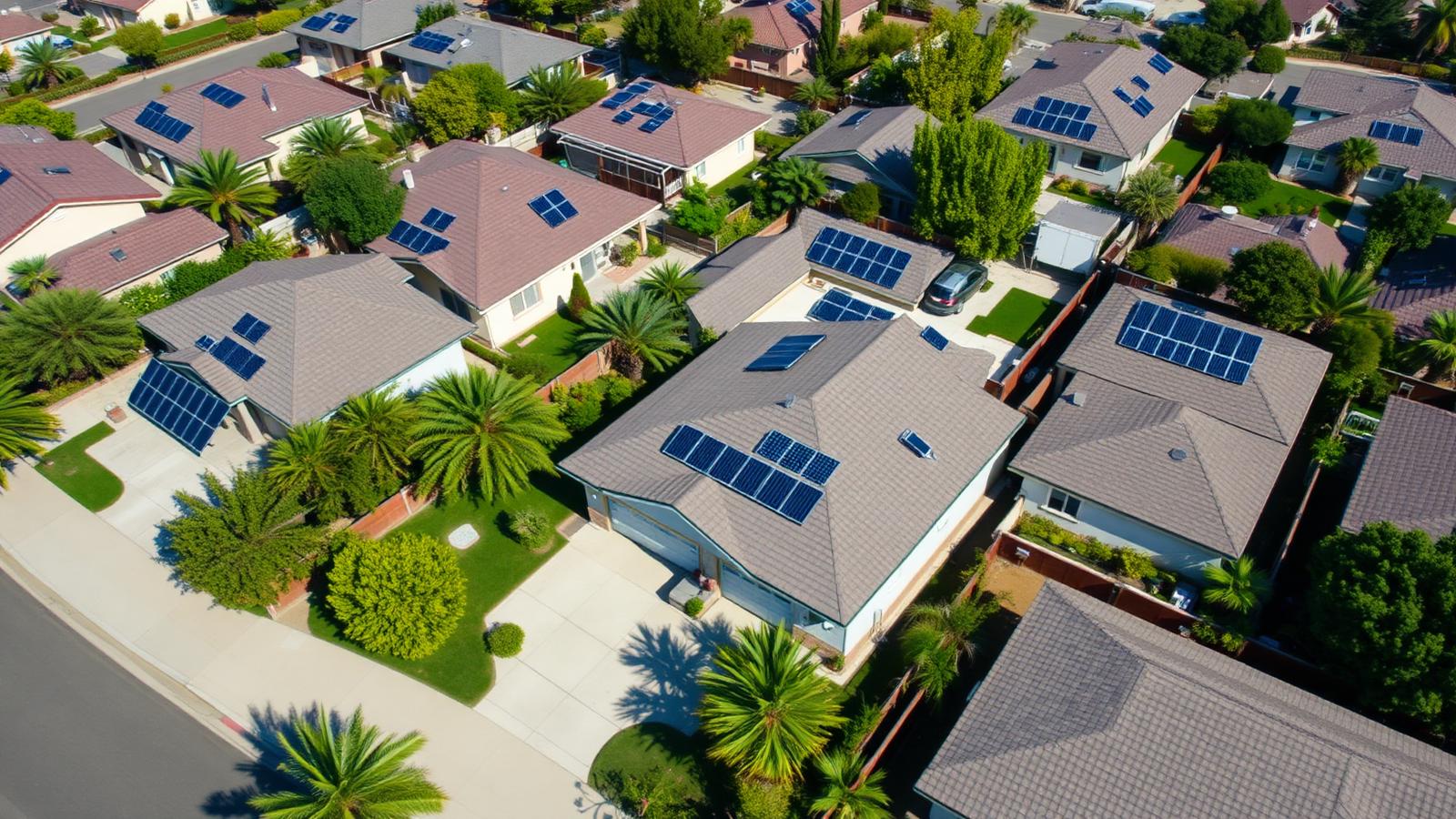 Solar panels on Chicago homes